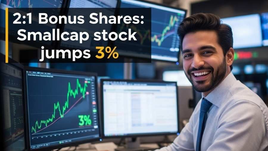 Smallcap Stock Jump 3 Percent With 2 Bonus Share
