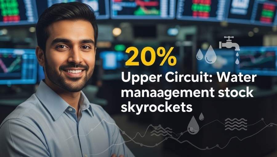20 Percente Upper Circuit In Water Management Stock