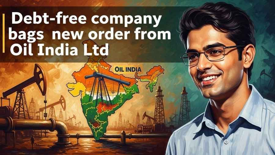 Debt Free Stock Got New Order From Oil India