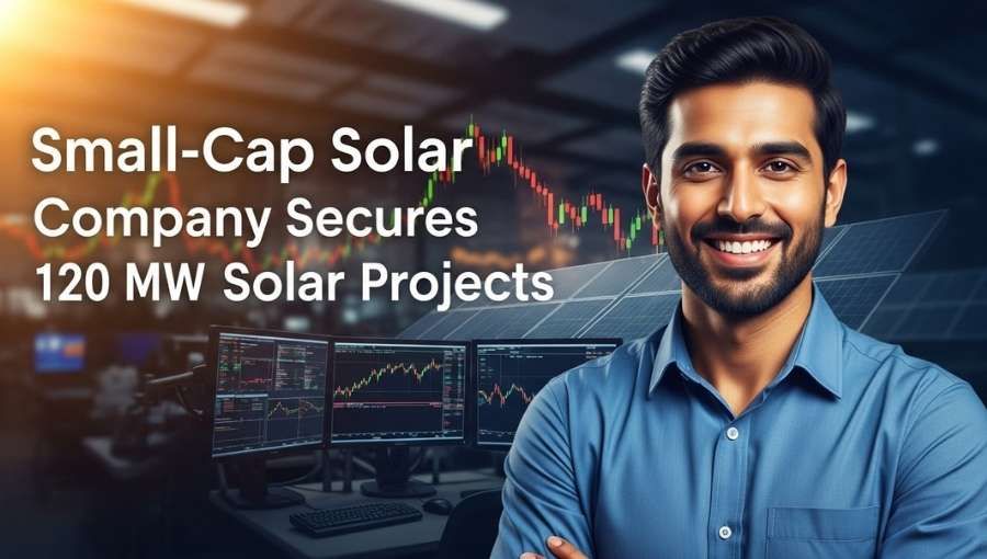 Smallcap Solar Stock Win 120 MW Project