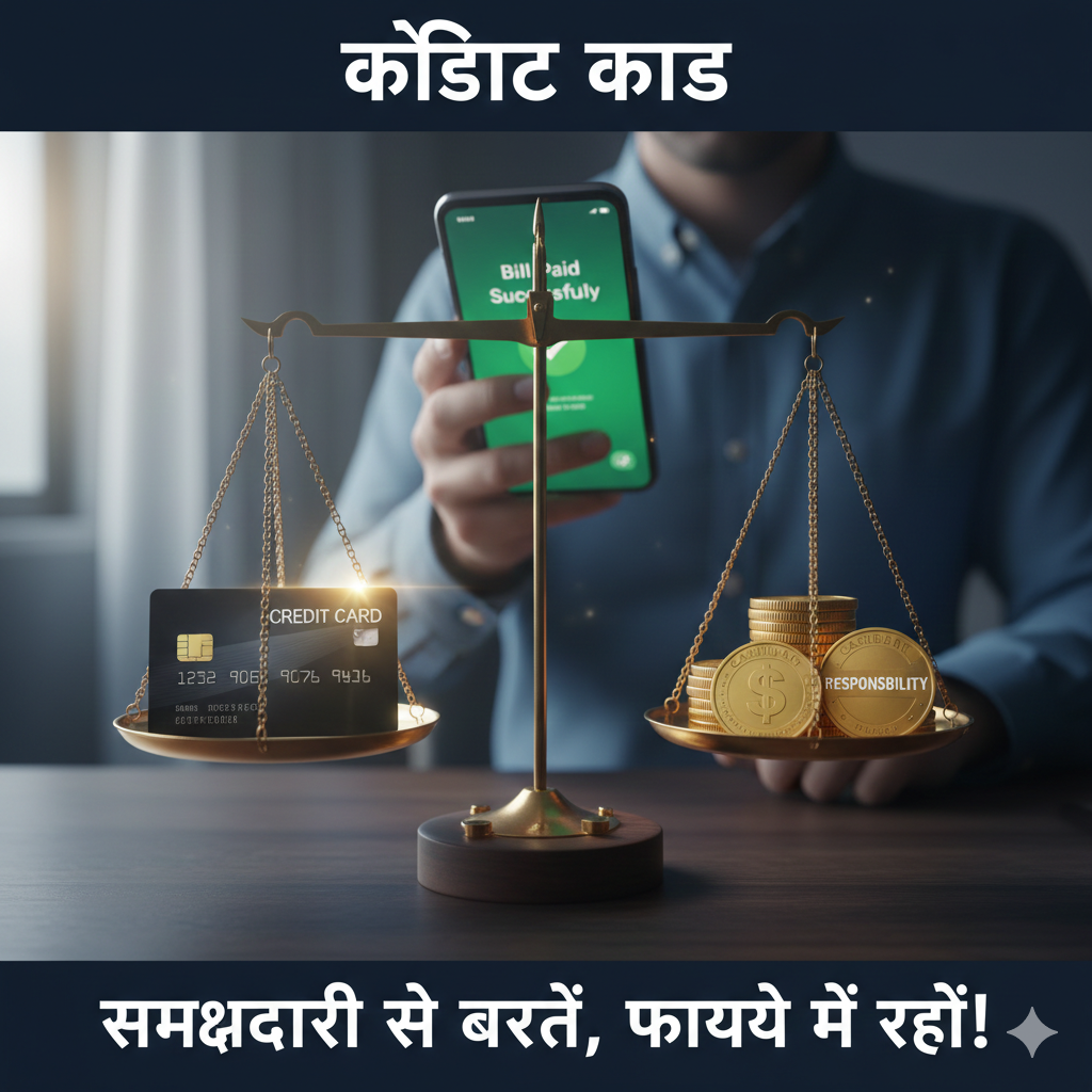 लेख का शीर्षक: क्रेडिट कार्ड: वरदान या अभिशाप? जानें क्रेडिट कार्ड इस्तेमाल करने के 5 स्मार्ट तरीके जो आपके पैसे बचाएंगे