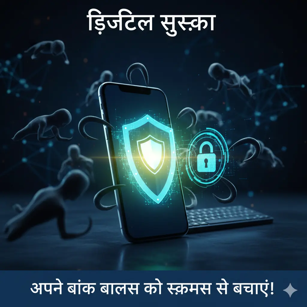 लेख का शीर्षक: ऑनलाइन स्कैम से कैसे बचें? अपनी मेहनत की कमाई को 'डिजिटल लुटेरों' से बचाने के 5 जरूरी नियम