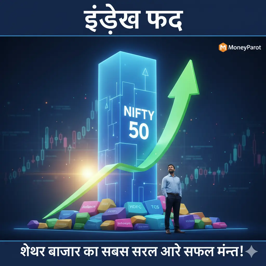 लेख का शीर्षक: इंडेक्स फंड क्या है? बिना किसी रिस्क और रिसर्च के शेयर बाजार से मुनाफा कमाने का सबसे आसान तरीका