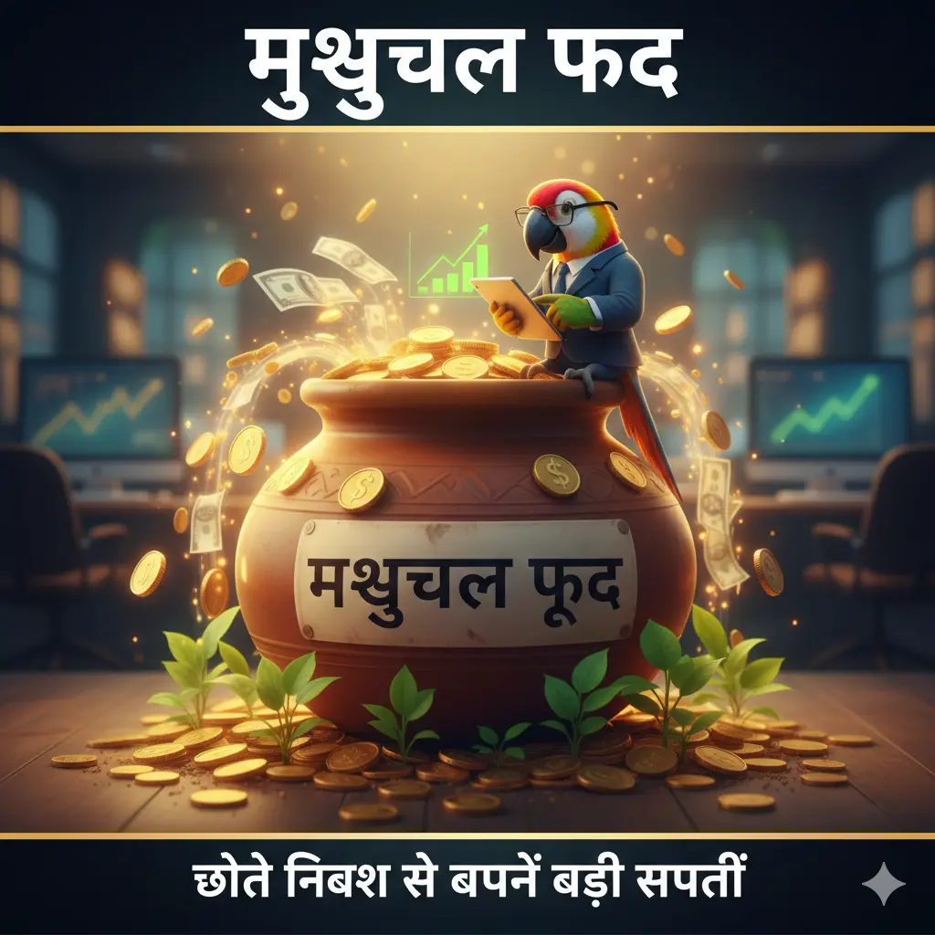 लेख का शीर्षक: म्यूचुअल फंड क्या है? बिना जोखिम शेयर बाजार से पैसा बनाने का सबसे आसान तरीका