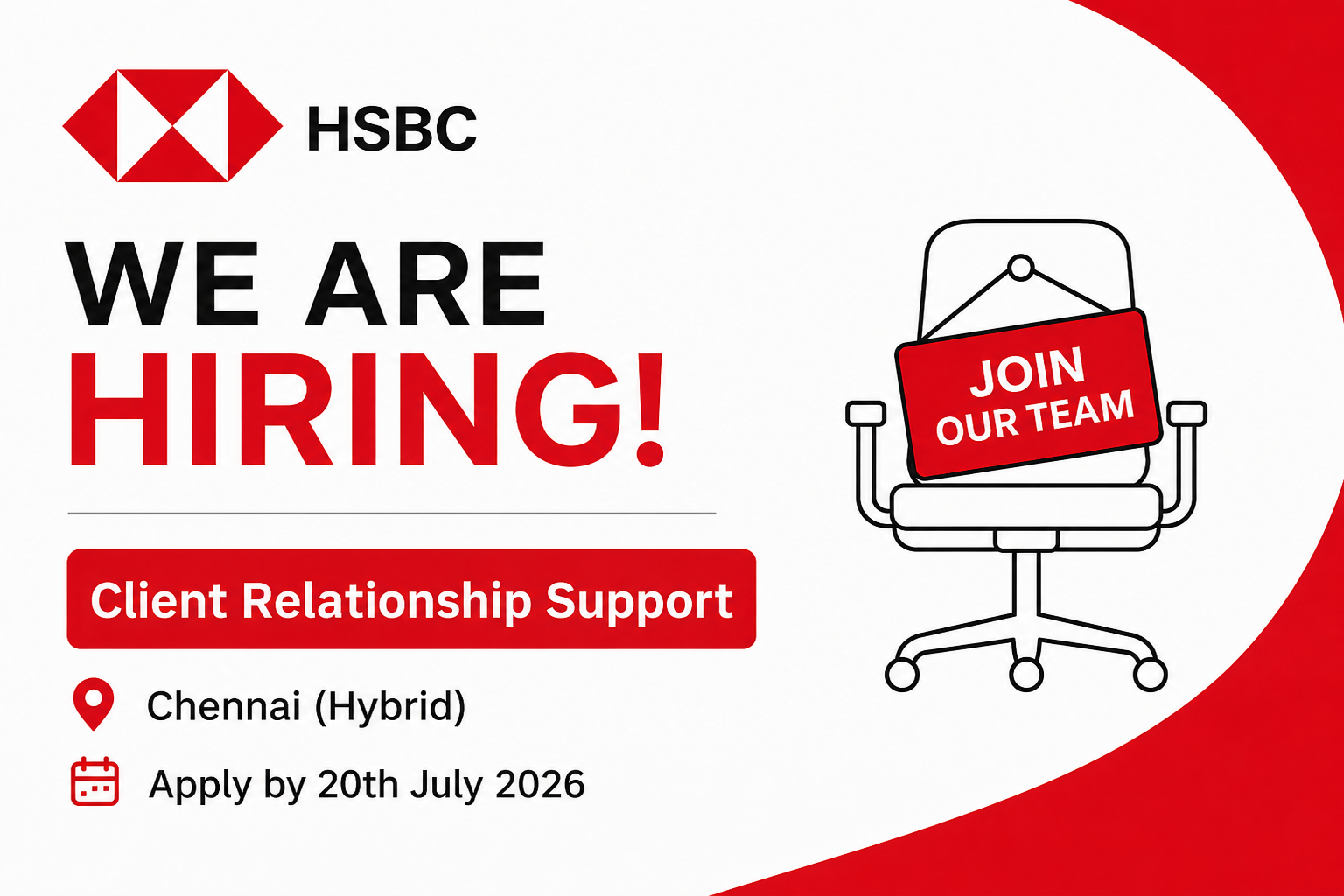 HSBC Recruitment Drive 2026