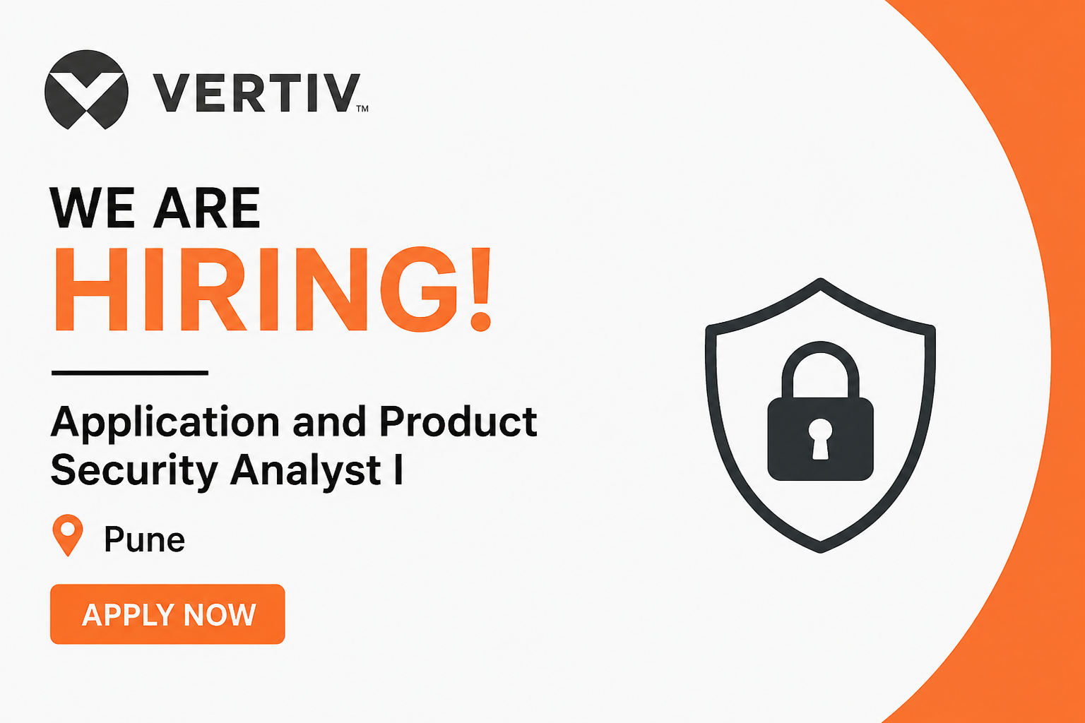 Vertiv Recruitment 2026