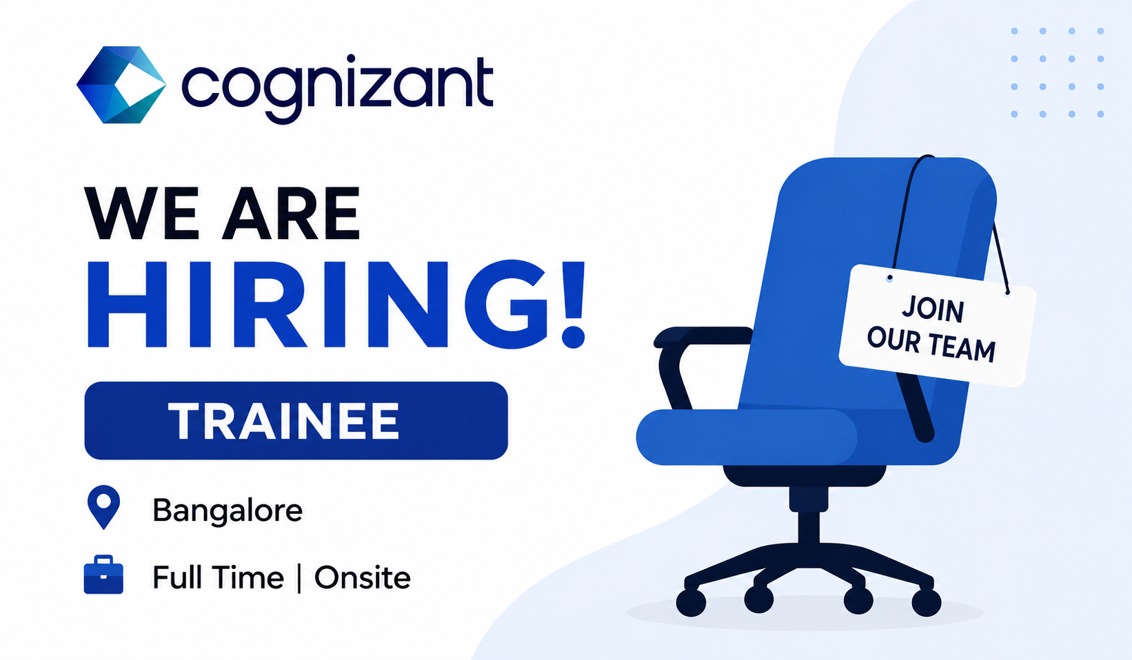 Cognizant Recruitment Drive 2026