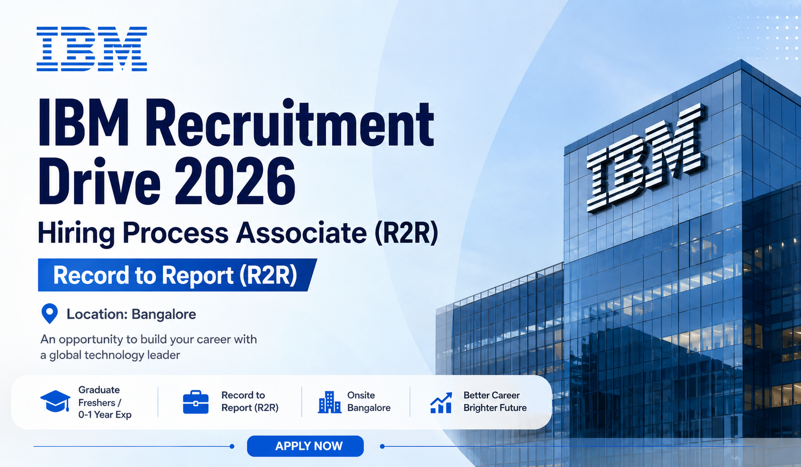 IBM Recruitment Drive 2026