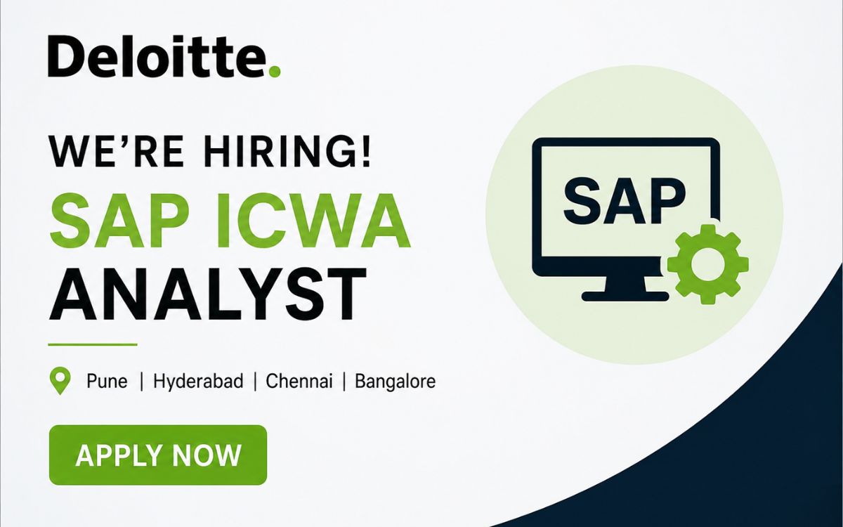 Deloitte Recruitment Drive 2026